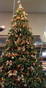 Christmas tree inspired by our own copperware collection