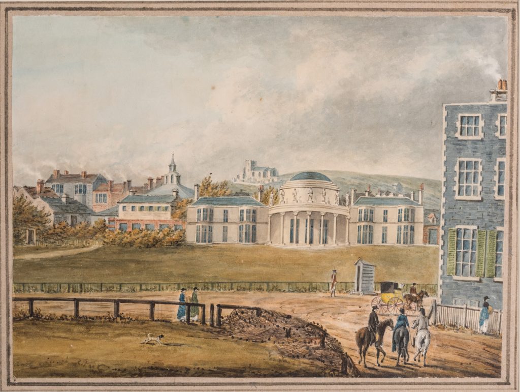 James Bennett, The Steine Front of the Marine Pavilion, 1797 (FA100194)