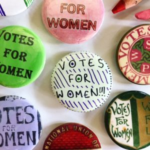 Votes for Women badges