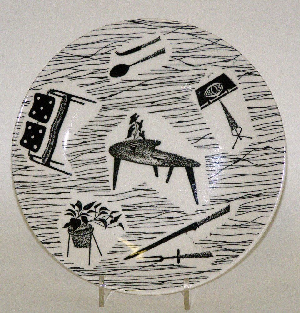 Homemaker plate, c1955