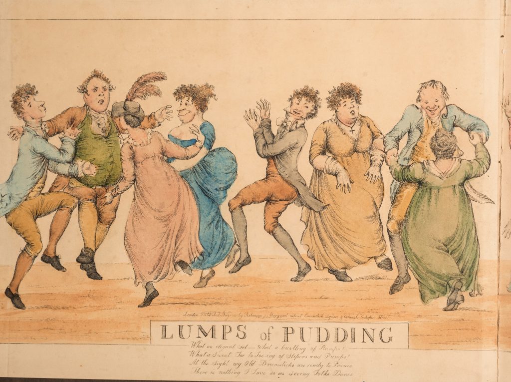 Lumps of Pudding, 1811 (centre section)