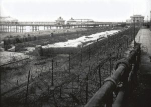 Brighton seafront defences, c1940