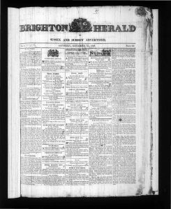 Brighton Herald, 6 September 1806
