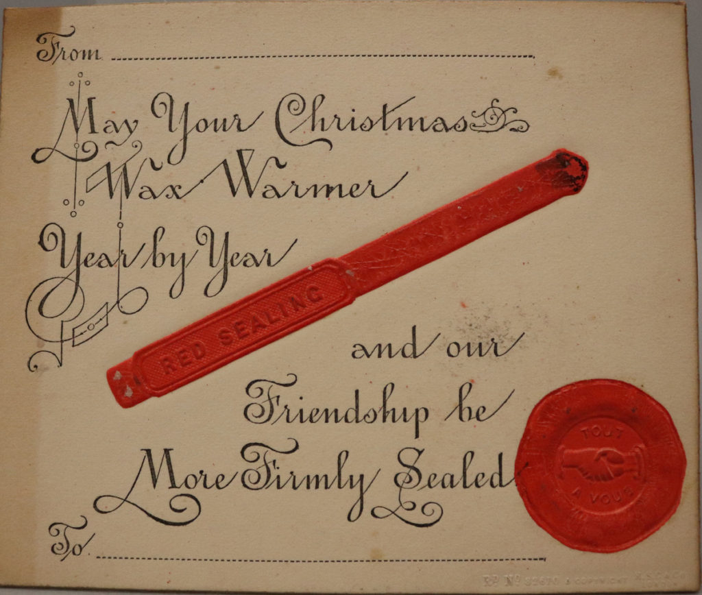 A Victorian Christmas card