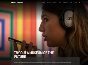 Screen grab from Blast Theory’s website