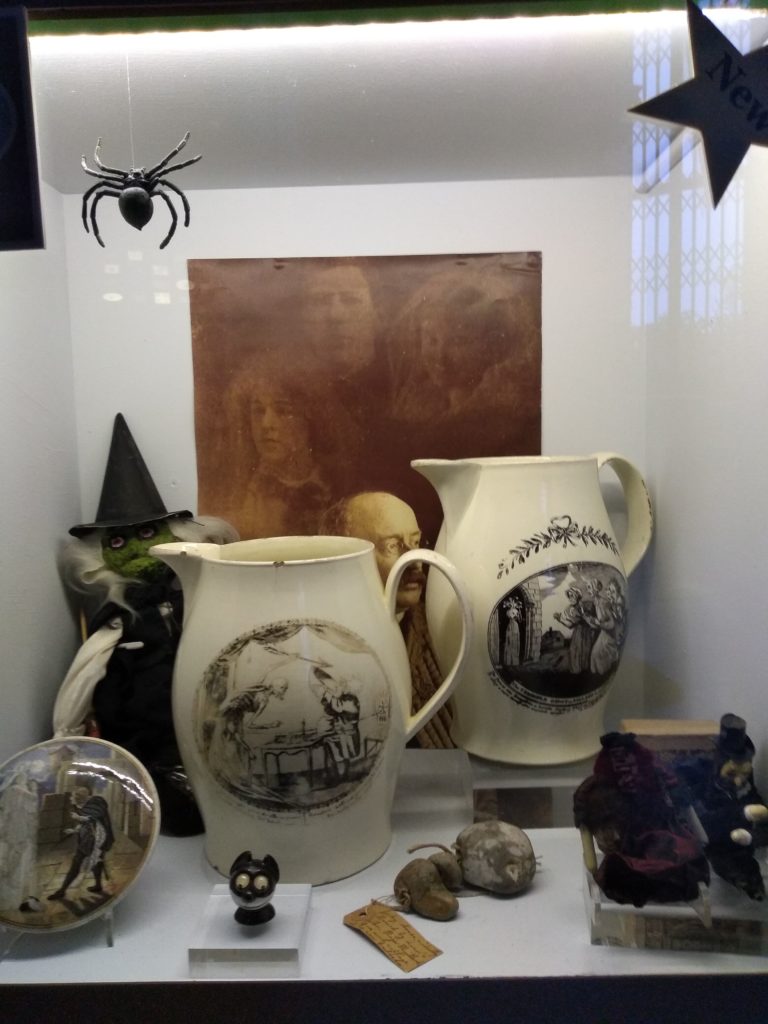 What’s in the Box Halloween Display at Hove Museum