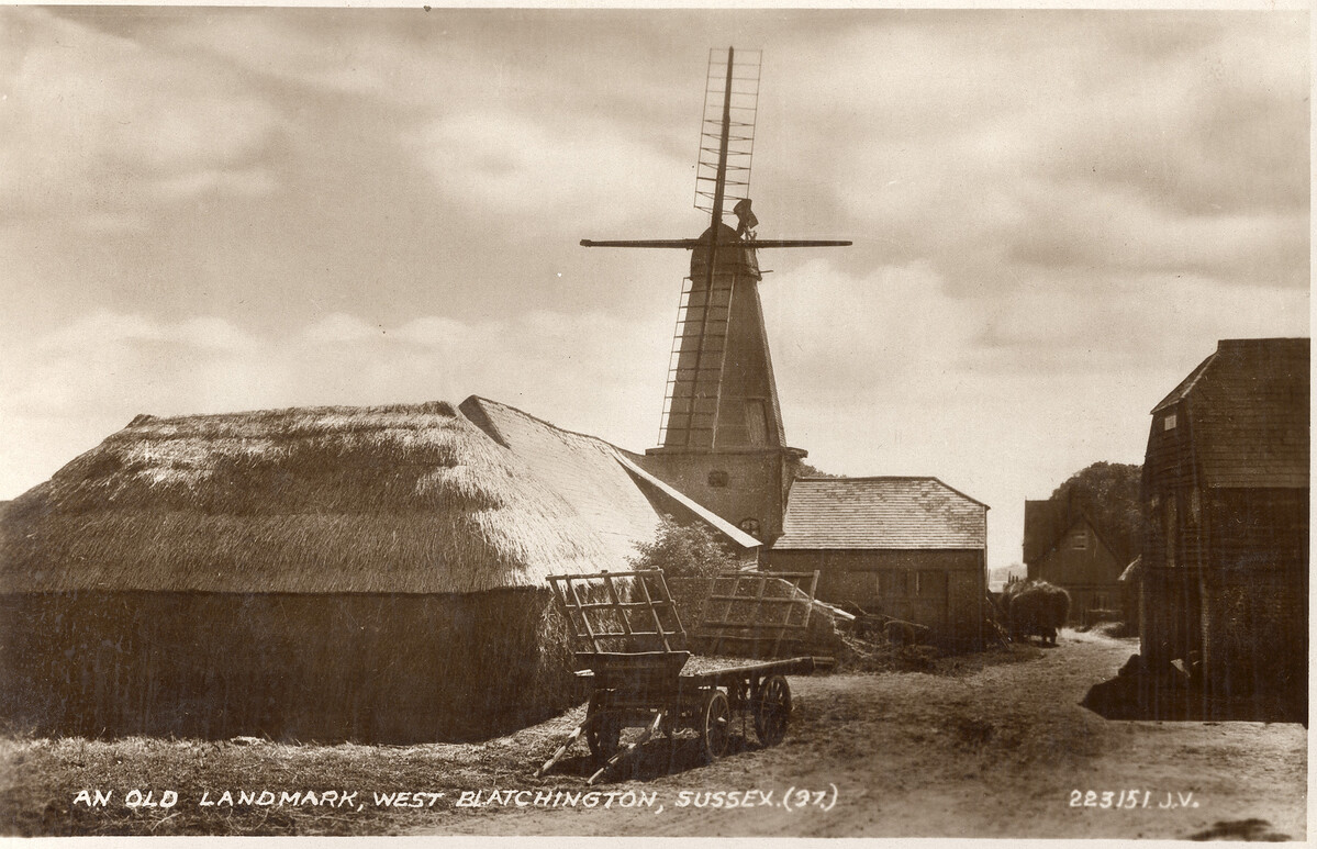 External view of West Blactchington Windmill.
