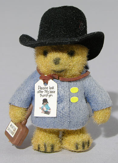 Paddington Bear toy.