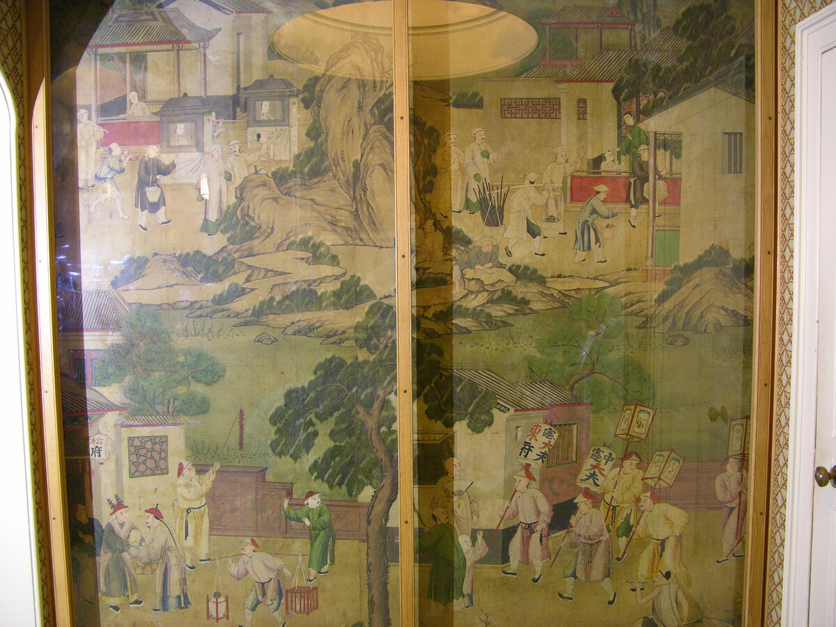 Chinese Wallpaper in the Adelaide Corridor