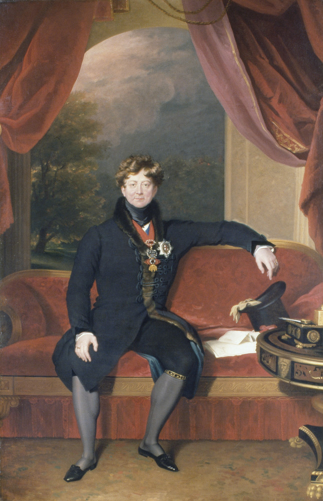 King George IV, Seated, in Morning Dress