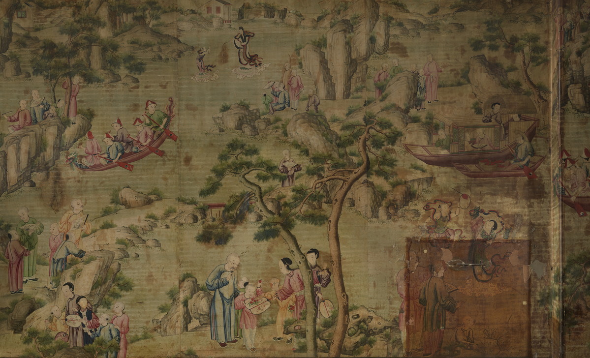 Detail of wallpaper