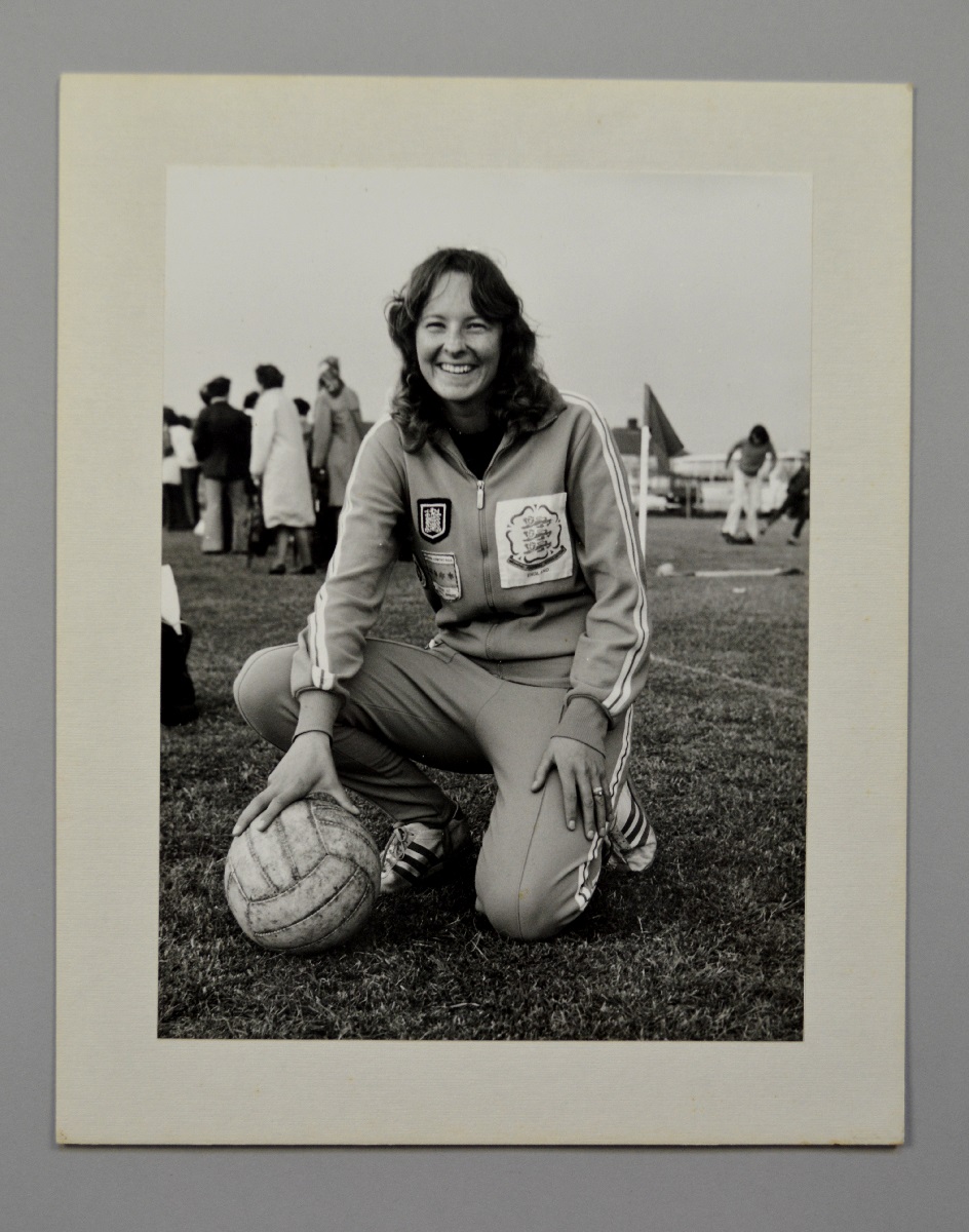 Julia Brunton, part of the first official England squad, 1972. © Getty Images
