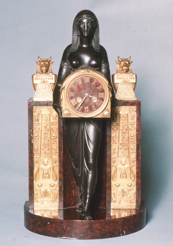Eqyptian inspired clock from the royal pavilion
