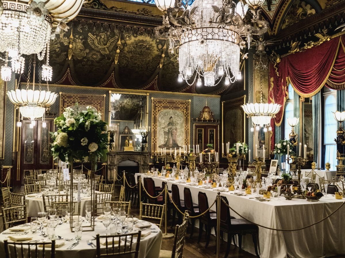 The Banqueting Room at the Royal Pavilion