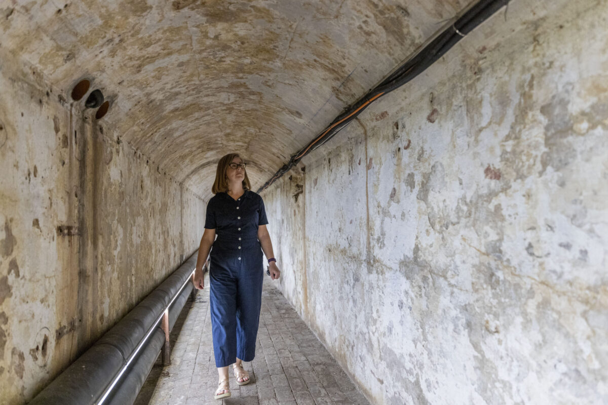 Tunnel tours at Royal Pavilion in Brighton ***Pic by David McHugh / Brighton Pictures