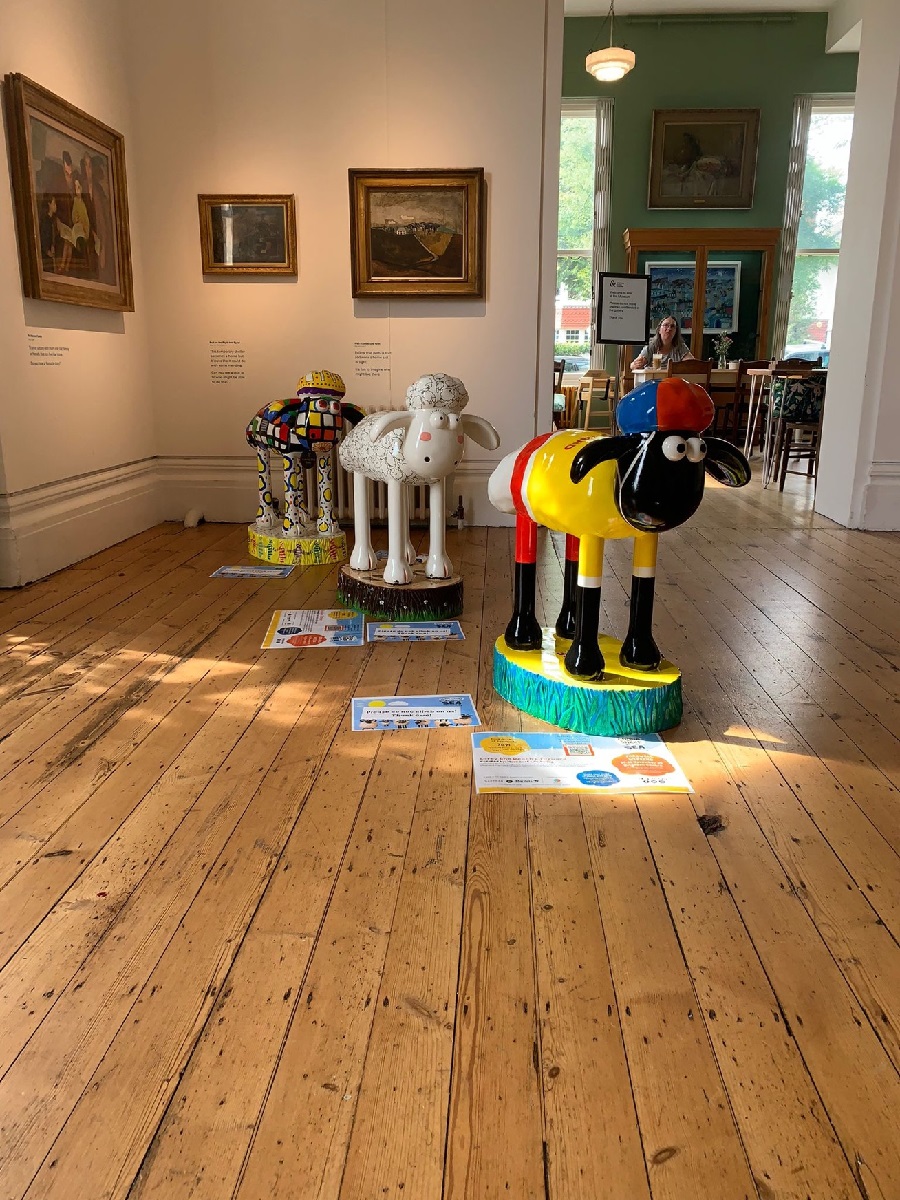 Shaun the Sheep in Hove Museum of Creativity