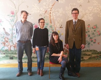 Conference organisers and delegates from Europe, Asia and America in the Royal Pavilion