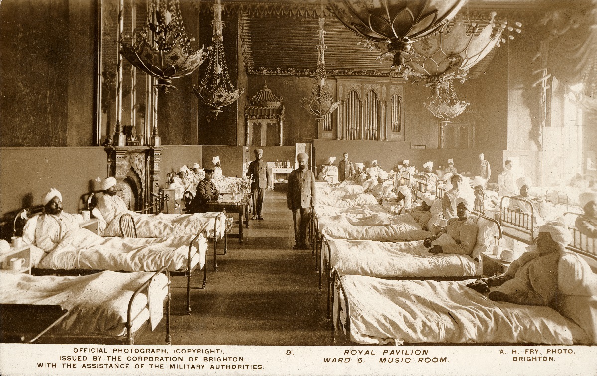 The Music Room as a hospital ward