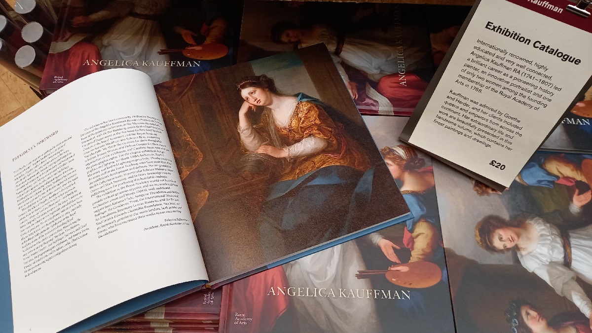 Kauffman's Penelope in the catalogue for the Royal Academy exhibition