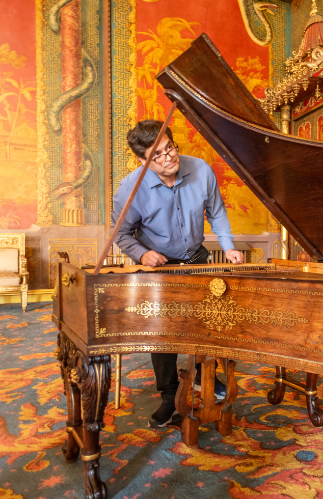 George IV piano in the Royal Pavilion