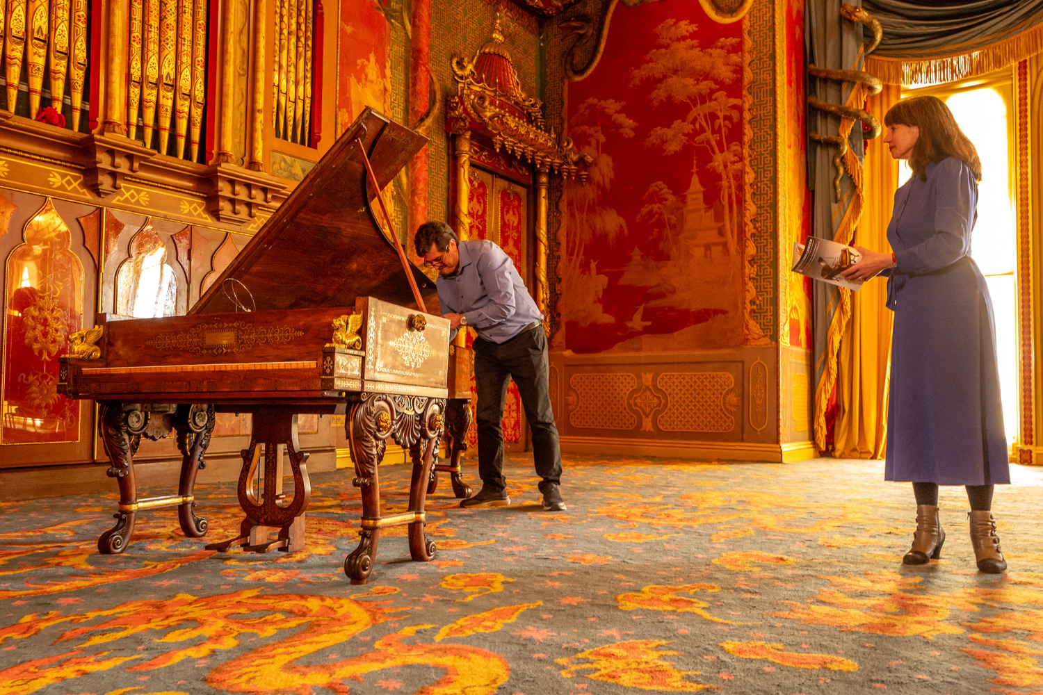 George IV piano in the Royal Pavilion