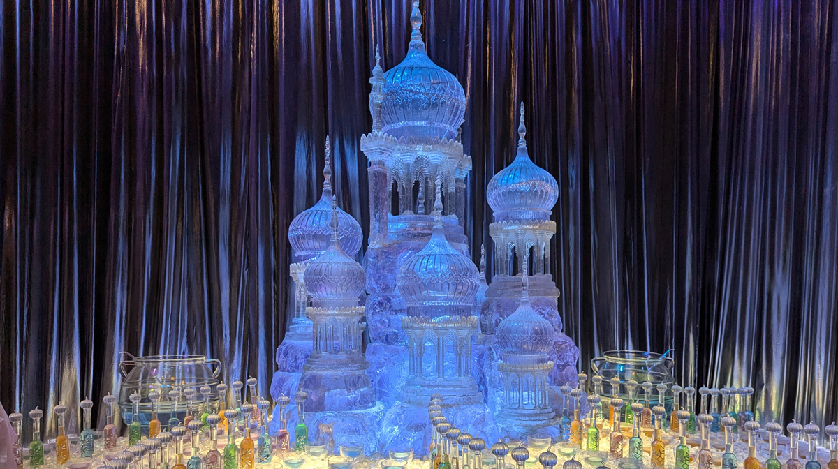 yule ball harry potter royal pavilion inspiration