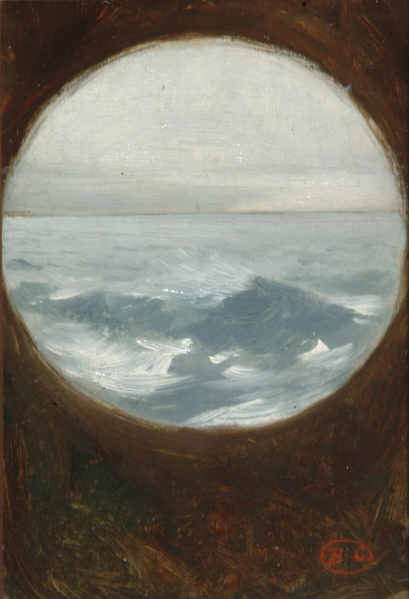 Stormy Sea from the Hotel Metropole