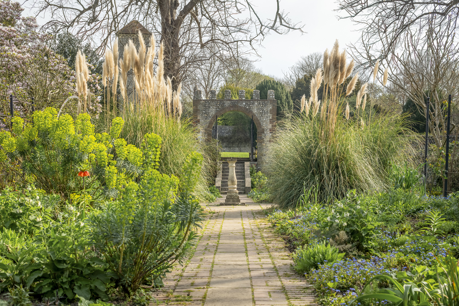Preston Manor Gardens April 2025