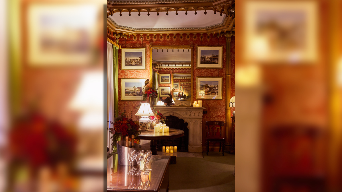 Red Drawing Room at the Royal Pavilion