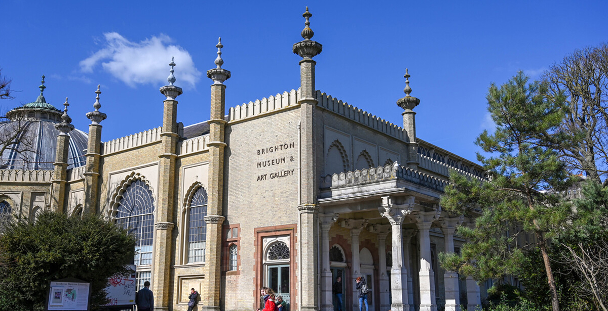Exterior of Brighton Museum & Art Gallery