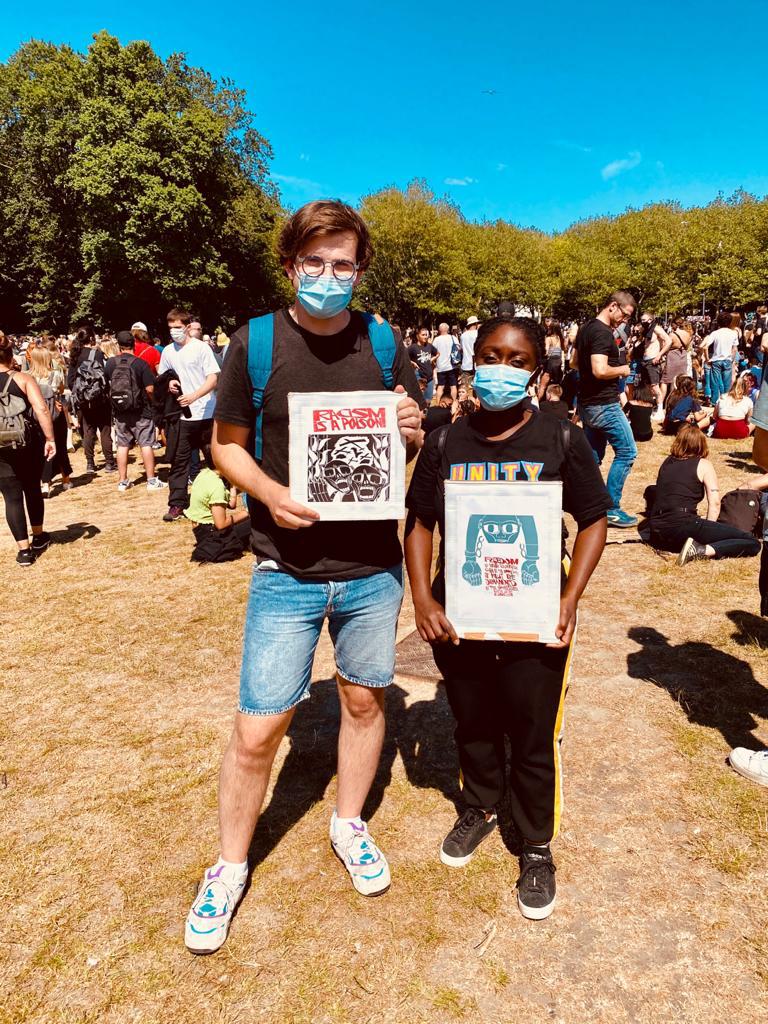 Brighton BLM march, June 2020