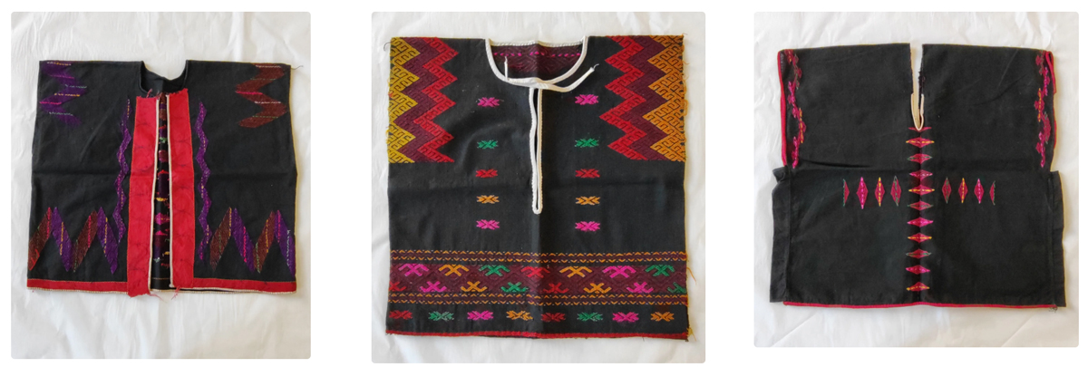 A collection of Palawng woven cotton blouses. Girl’s size. [pre-1950s]