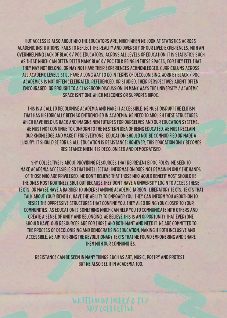 Shy Collective Article - Fez Sibanda and Holly Anderson-Whittaker