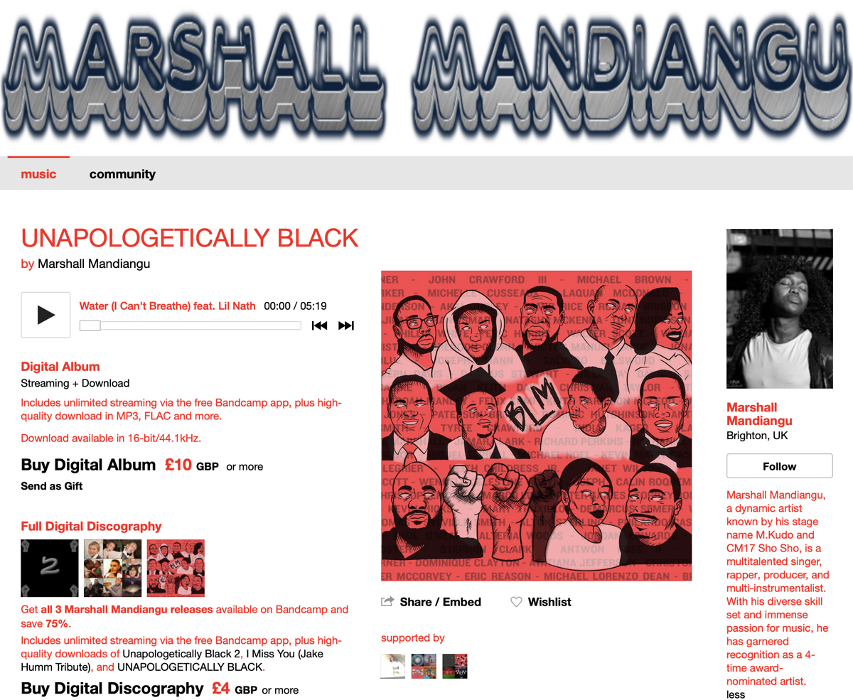 Unapologetically Black by Marshall Mandiangu