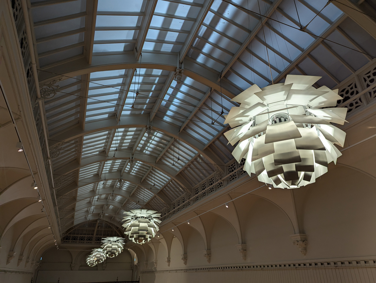 Brighton Museum gallery roof 2025