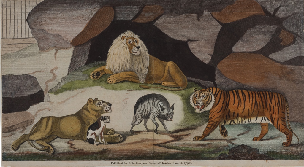 Tower of London Menagerie, 1790