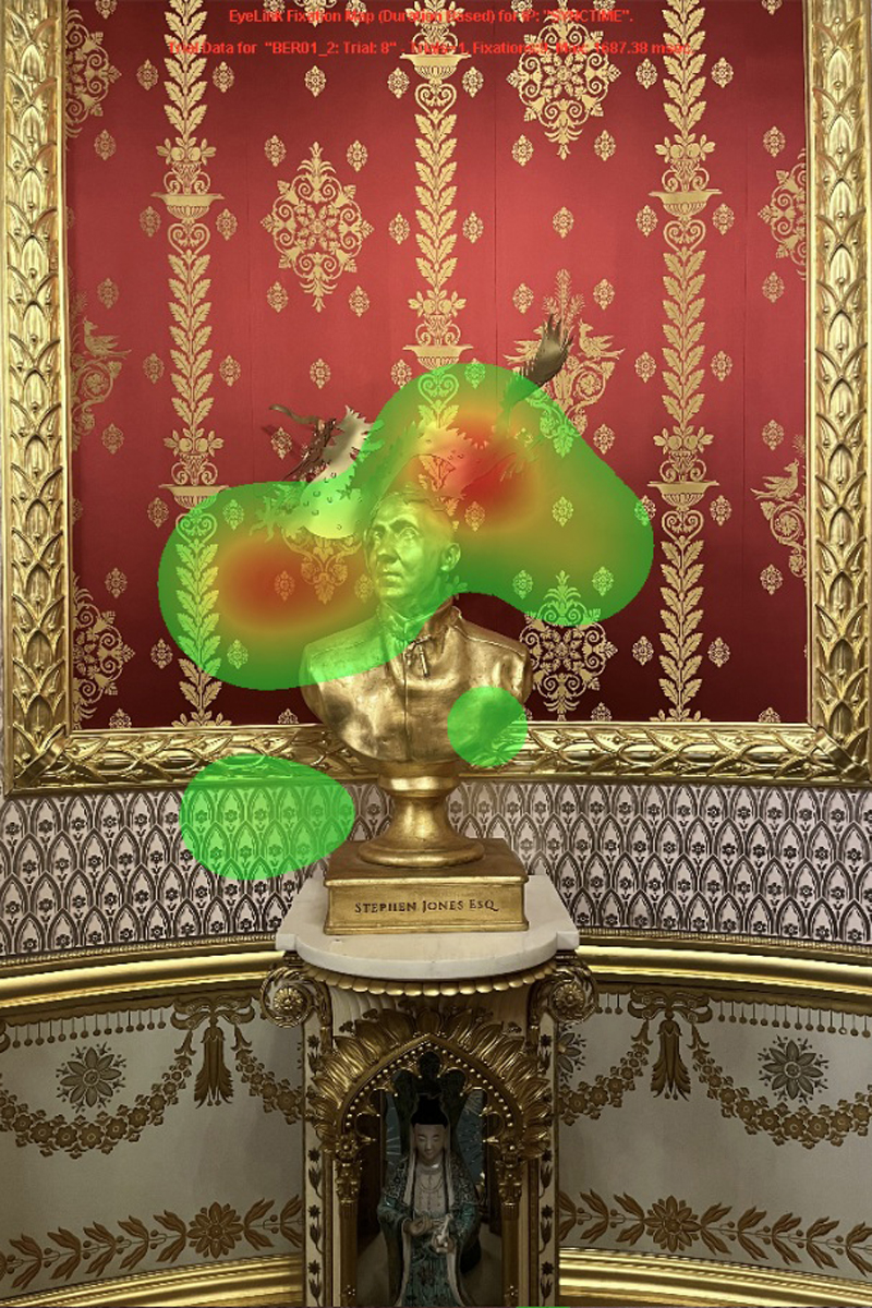 Heat map from Baby Pavilion