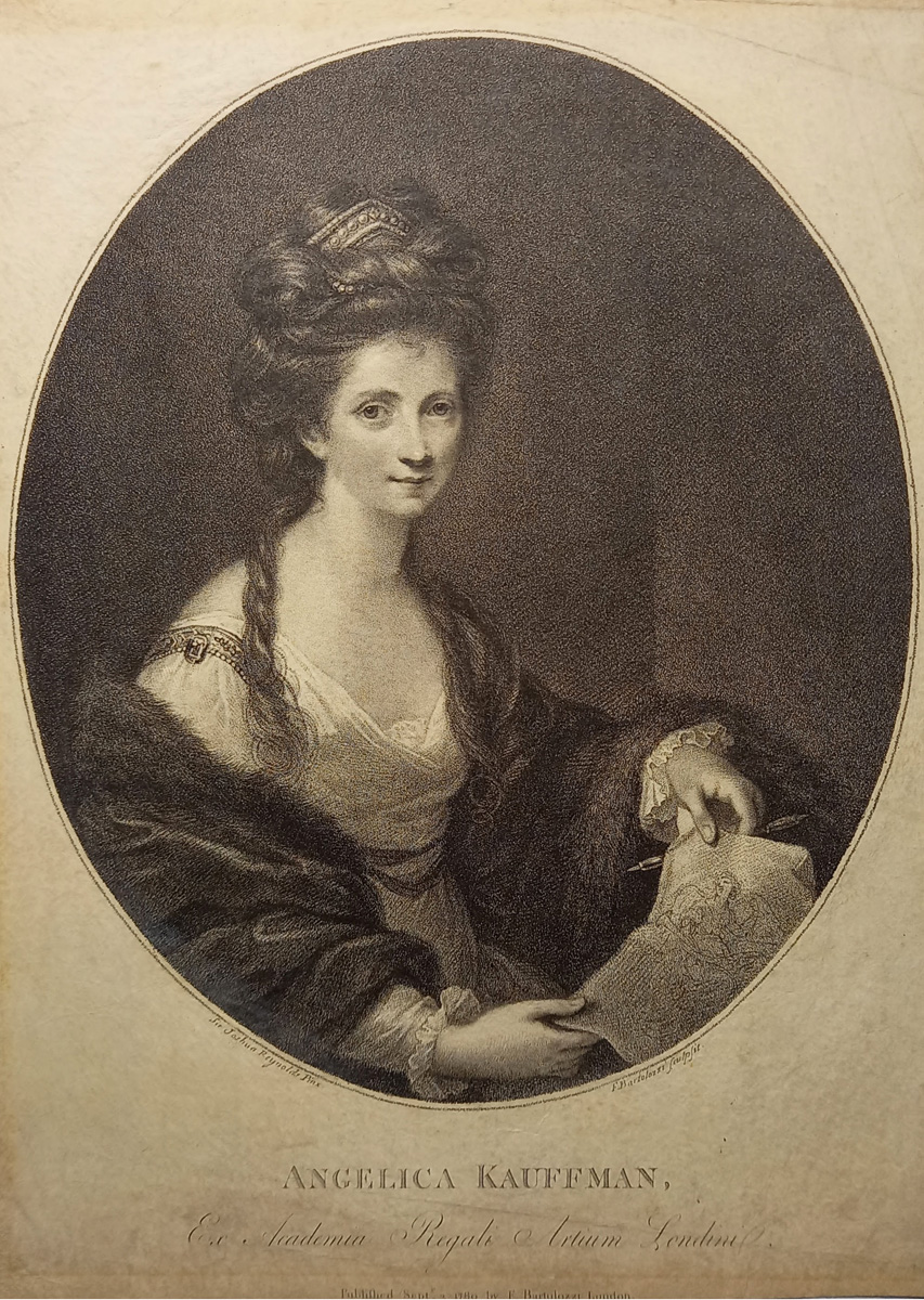 Kauffman portrait after Reynolds