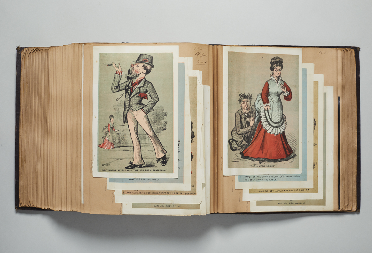 Victorian Card Album. Photo Tessa Hallmann