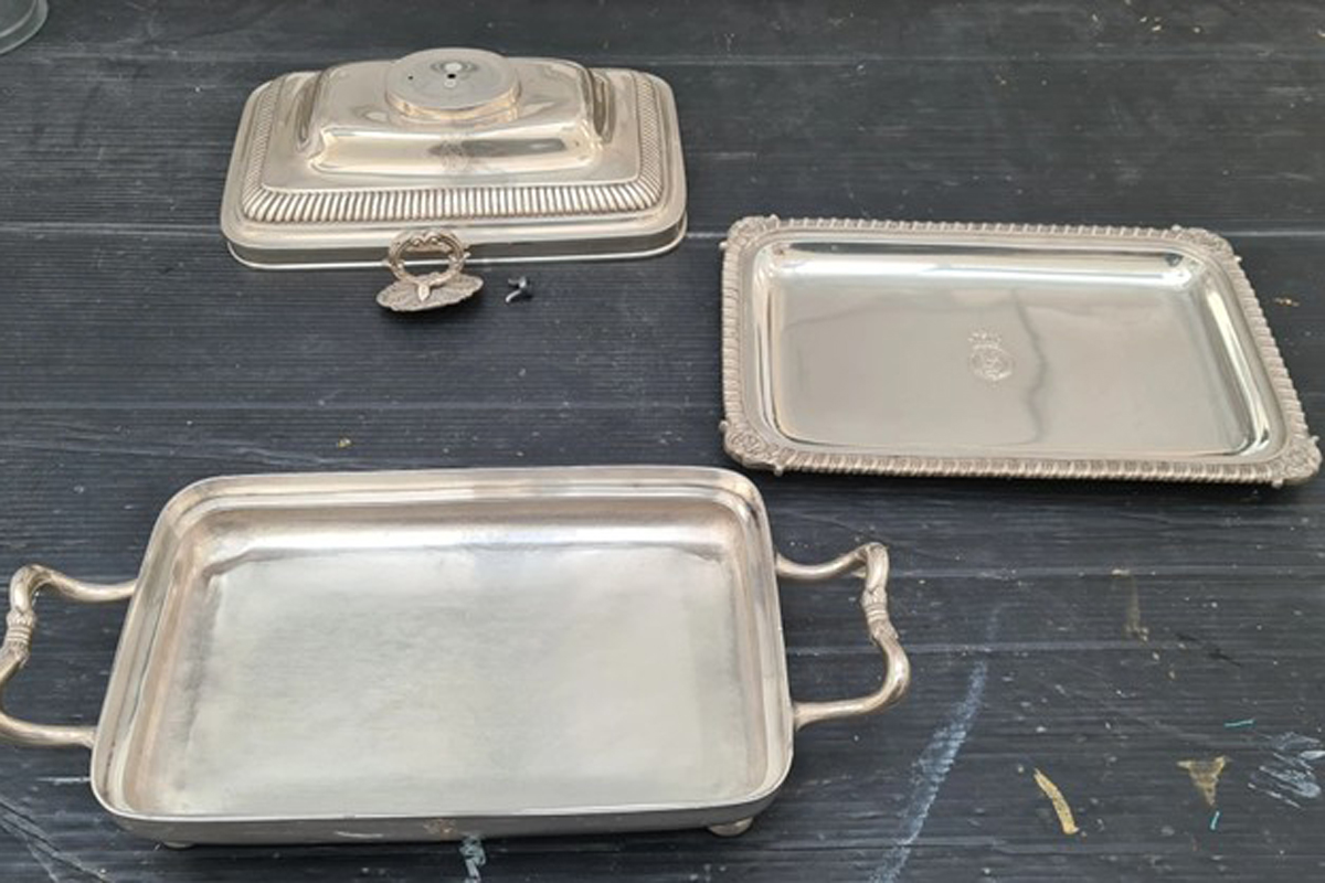 Toasted-Cheese Dish after cleaning - it was fully disassembled beforehand to allow all sides to be reached.