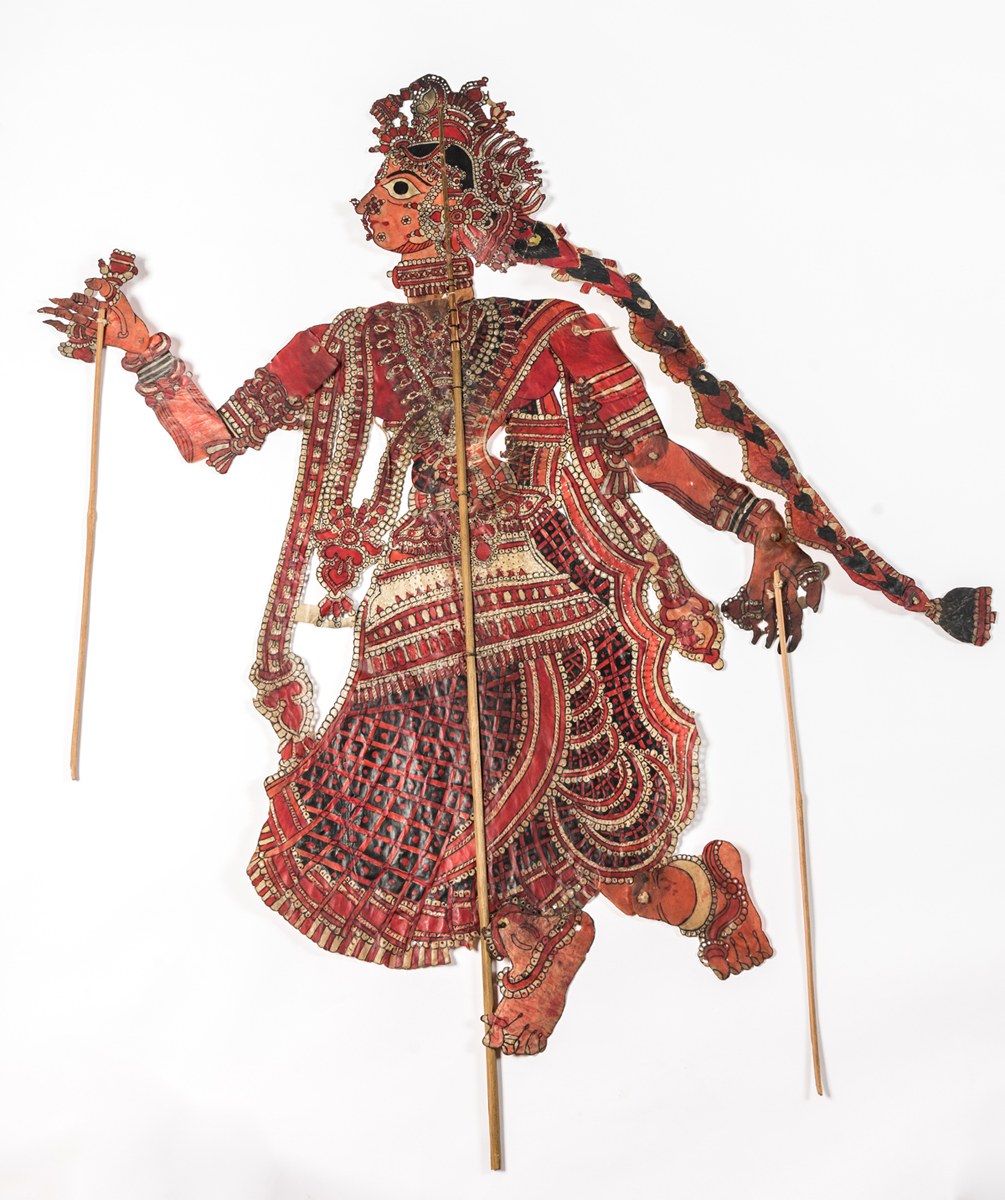 “Sita” Tholu Bommalata (shadow puppet) from Andhra Pradesh, India