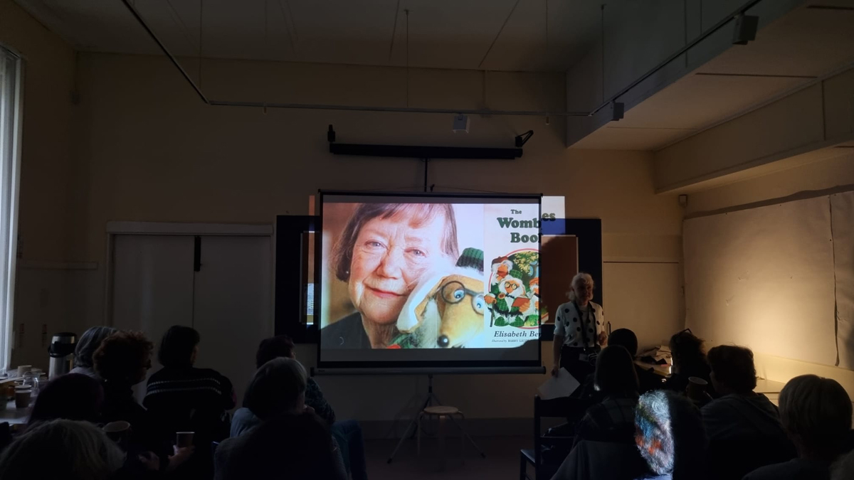 Louise Peskett speaks at Hove Museum for the Ageing Well festival 2025