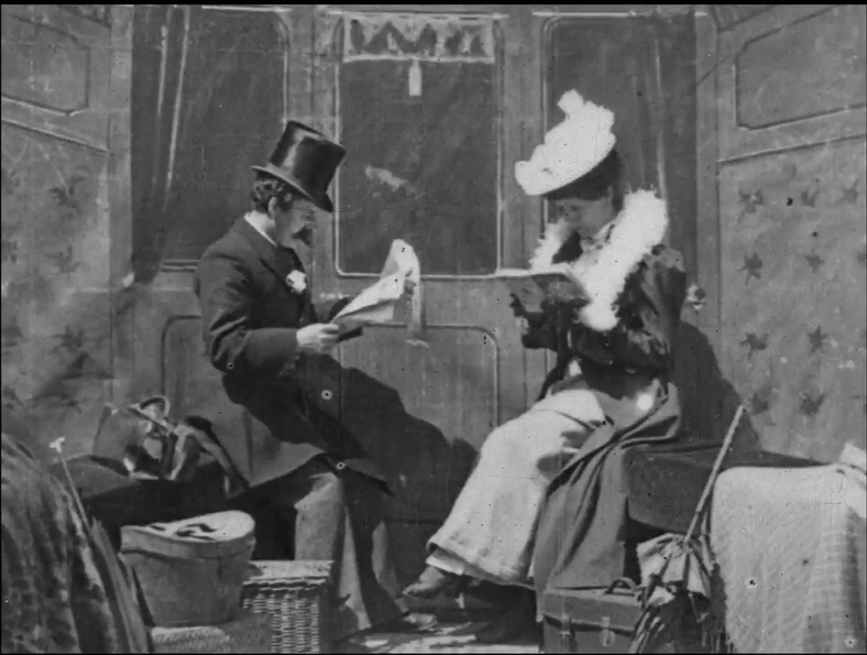 The Kiss in the Tunnel. Credit Screen Archive South East