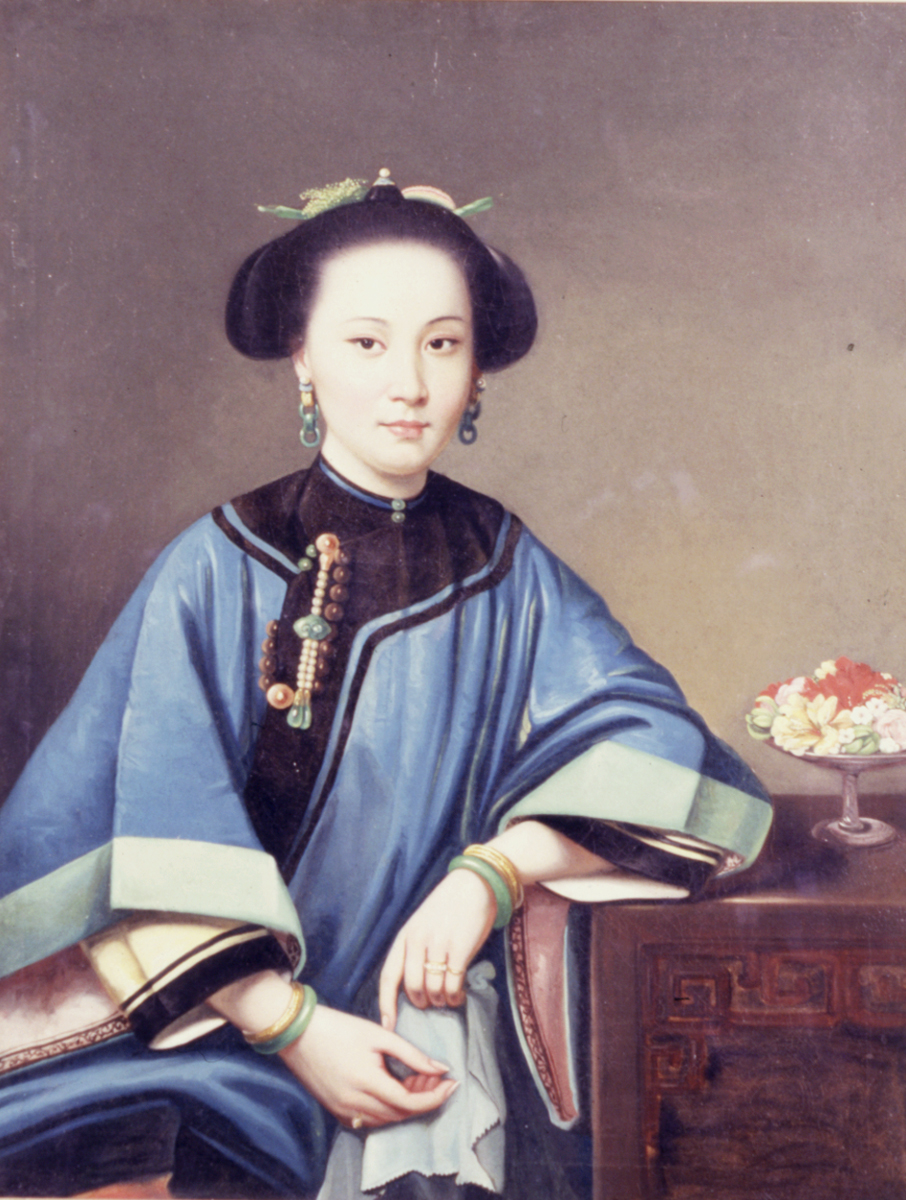 The Fourth Concubine of Hexing (Wo Hing) of Hong Kong, Lam Qua II, 1864, 1864