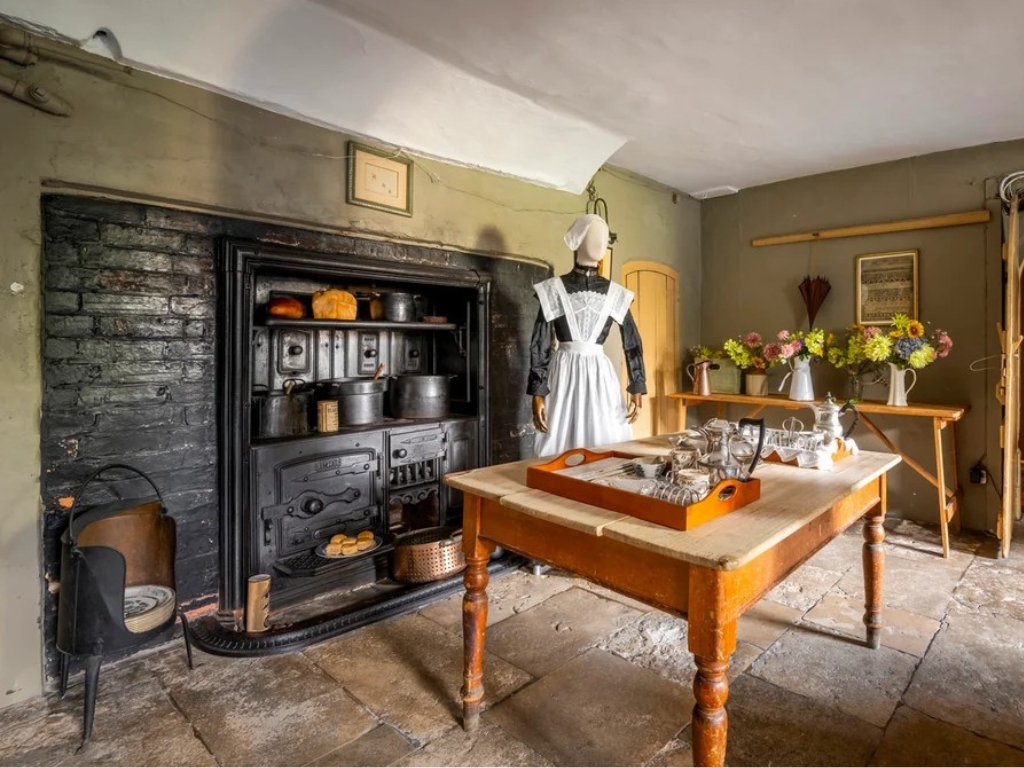 Preston Manor's old kitchen