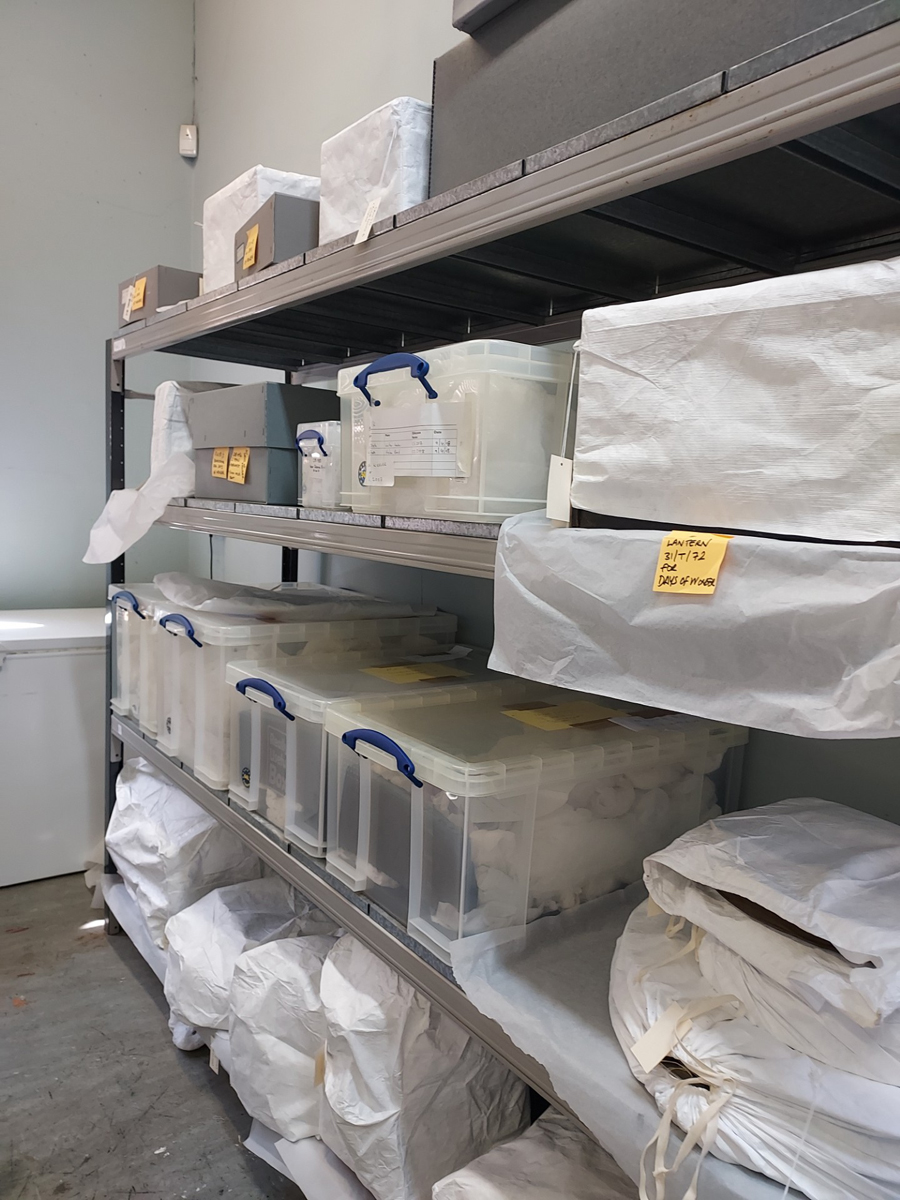 Objects repackaged in new boxes and covers