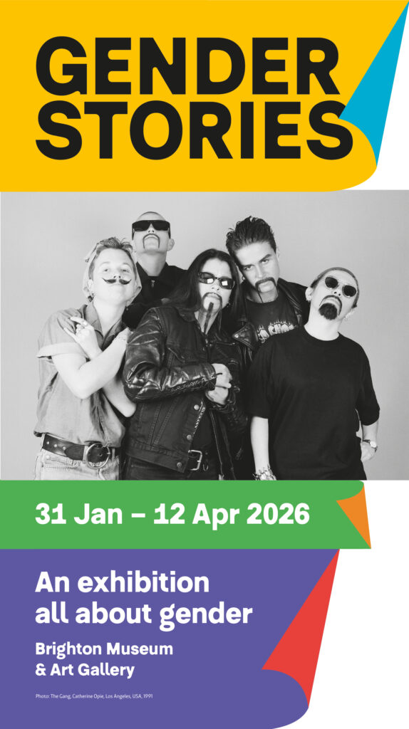 Gender Stories exhibition web banner