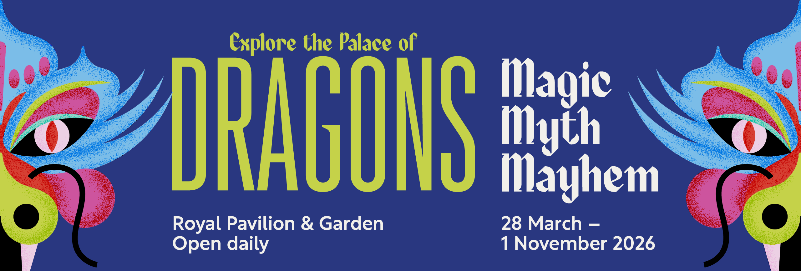 Dragons at the Royal Pavilion