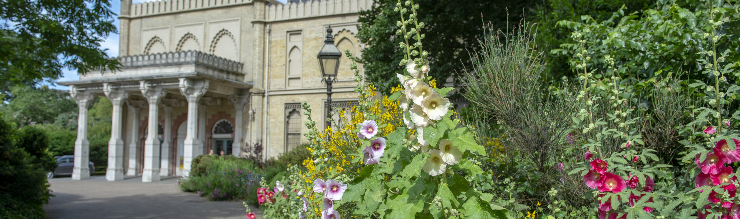 Royal Pavilion Gardens looking towards Brighton Museum & Art Gallery