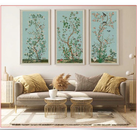 Allyson McDermott Chinoiserie Panels brand licensing image